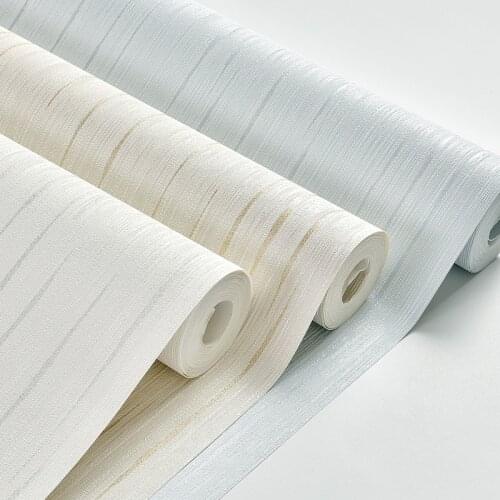 Beibehang 53X300cm Wall stickers waterproof European wall paper bedroom TV background Modern solid color self-adhesive wallpaper