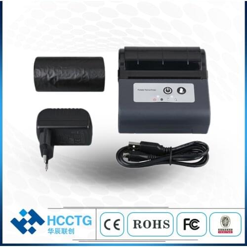 Portable 80mm Bluetooth Thermal Receipt Printer Support AndroiUSB Chile SII printing Thermal Printer for POS System HCC-T3P