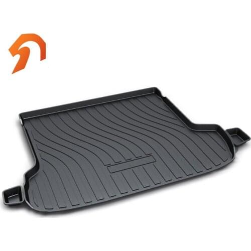 Rubber Rear Trunk Cover Cargo Liner Trunk Tray Floor Mats For SUBARU Outback 2015 2016 2017 Car Floor Trunk Carpet Liner Mats
