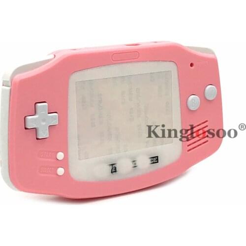 Pink Full IPS shell case for Nintendo Game boy advance GBA housing parts pre-cut