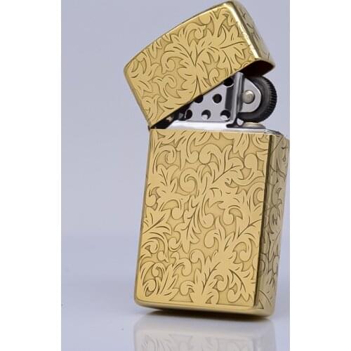 ZORRO 2021 NEW tang grass Five face carved Kerosene gasoline petroleum oil lighter Men Smoking gadget(Handmade 4 to 7 day