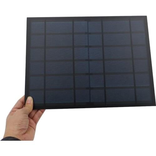 1pc 6V 1.6A 10W Solar Panel Portable Mini Sunpower DIY Module Panel System For Solar Lamp Battery Toy Phone Charger Solar Cells