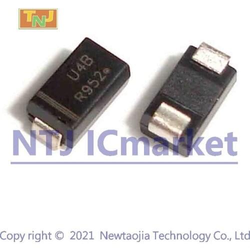 50 PCS MURA110T3G DO-214AC MURA110T3 MURA110 SMD Ultrafast Power Rectifiers