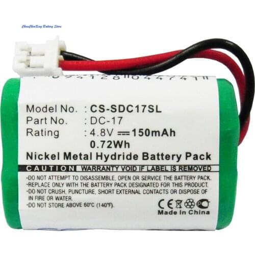 Cameron Sino 150mAh Battery for SportDog Field Trainer SD-400, SD-400S, FR200, SD-350, SD-800