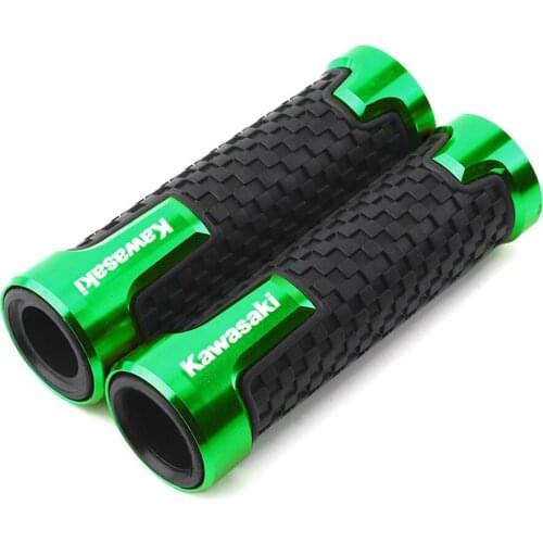 For Kawasaki Z400 Z650 Z800 Z900 Z1000 SX ZX6R ZX9R ZX12R ER6N/F 22MM Motorcycle Aluminum handlebar grip Handle grips