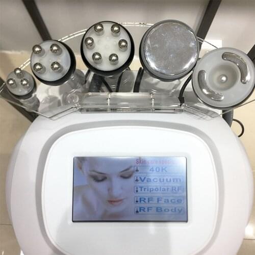 6in1 80K Ultrasonic Liposuction Cavitation Vacuum RF Slimming Radio Frequency Skin Body Beauty Health Machine