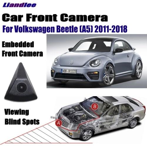 Car Front LOGO Grill Camera For Volkswagen VW Beetle (A5) 2011-2018 12 15 Not Reverse Rearview Parking Camera Wide Angle