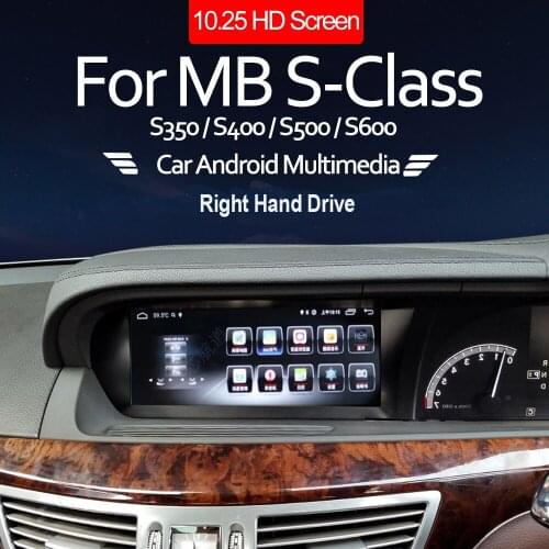 Car Android For MB S Class S350 S400 S500 S600 2006~2014 NTG Right hand drive RHD touch GPS Navigation stereo multimedia player