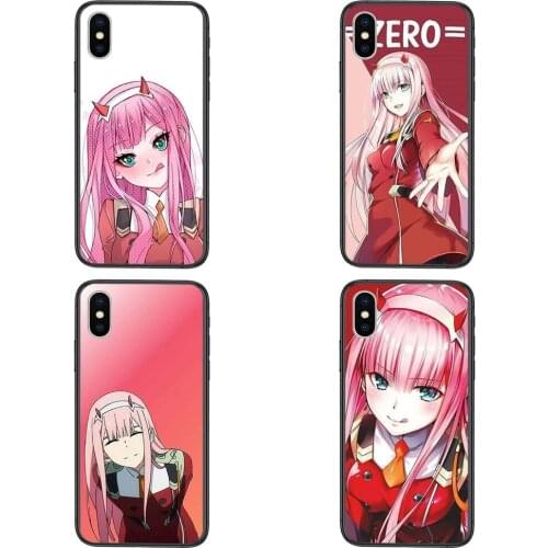 Dois Querida Na Franxx Anime Zero Two Phone Case For Iphone 11 12 Mini Pro Xs Max Xr X 8 7 6 6s Plus Se Vente For Xiaomi Redmi
