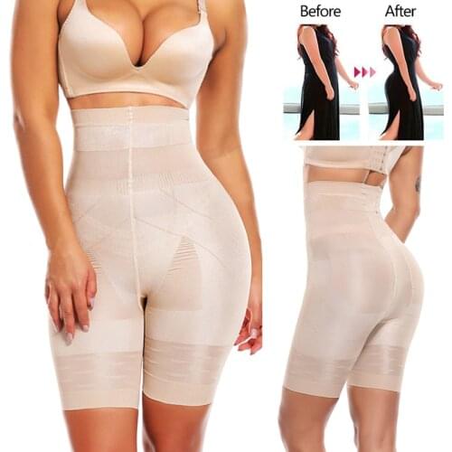 Women Body Shaper High Waist Tummy Control Panties Butt Lifter Shorts Thigh Slim Shapewear Slimming Underwear Short Pants