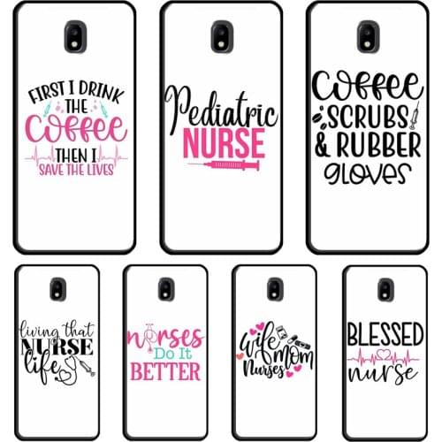 NURSING NURSE INSPIRED MEDIC For Samsung Galaxy J7 2017 A3 A5 J1 J3 J5 2016 A6 A8 J6 J4 Plus A7 A9 J8 2018 Phone Case