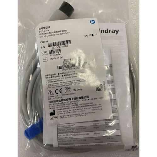 Mindray PN:0010-30-42782 6Pin 3/5-Lead ECG Host Cable.Def .P (New,Original)