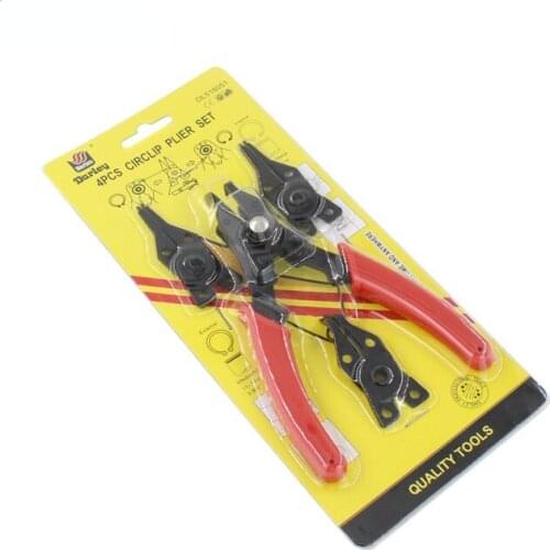 4-in-1e type multi-purpose spring disassembly tool, multi-function circlip pliers