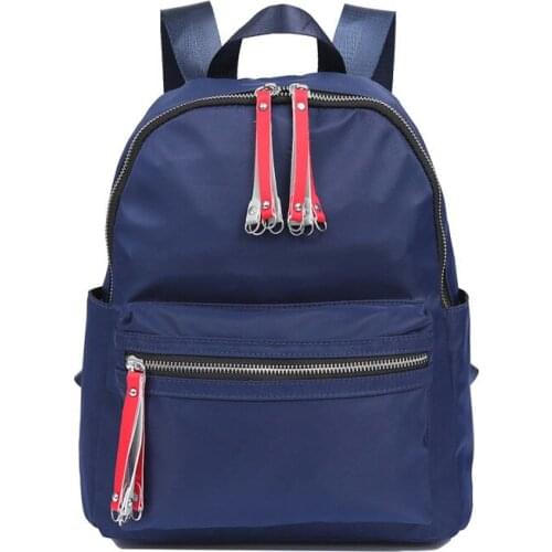 2021 Newest Hot Waterproof Nylon Backpack Women Black School Bags for Teenage Girls Large Capacity Fashion Travel Tote Backpack