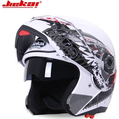 NEWJIEKAI 105 model Motorcycle Flip up Helmet Racing Summer Winter Dual Lens Visor Moto Motorbike Motor bike Helmets