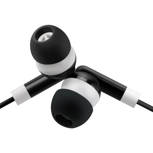 Wholesale 1M 3.5mm Disposable Cheapest In-ear Earphones for School Gift Museum Mp3 MP4 MP5 PSP Mobile Phone 50pcs