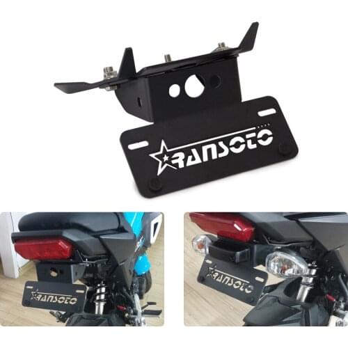 Applicable to Honda MSX125 2017-2018 Motorcycle License Number Plate Modified Motorcycle Parts