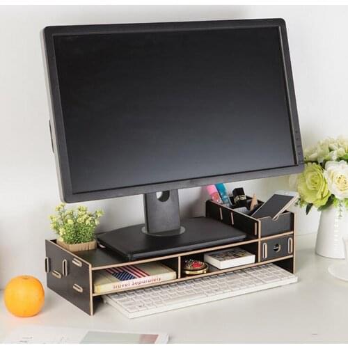 Monitor Stand Riser Printer Stand Holder Storage Drawer Computer Laptop Steel Desk Organizer for Laptop Computer