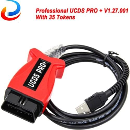 Full Activate License UCDS PRO For FOCOM V1.27.001 obd With 35 Tokens for Ford Focus OBD 2 Car ECU Programmer Tool PK ELM327