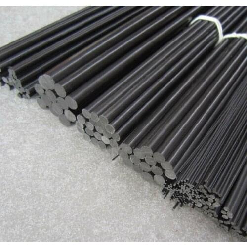 3.2mm(dia)*1000mm(L) carbon fiber pultrusion solid rod