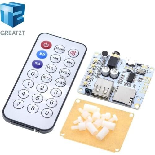 V5.0 V4.2 Bluetooth Audio Receiver Board With Usb Tf Card Slot Decoding Playback Preamp Output 5v Wireless Stereo Music Module