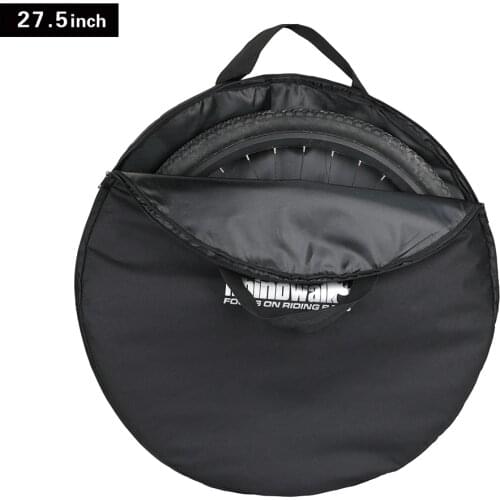 Bicycle Single Wheel Bag Padded For 700c 26-29 Inch Road Bike Travel Transport Carrier Wheel Bag Bicycle Case Pouch Bikepacking