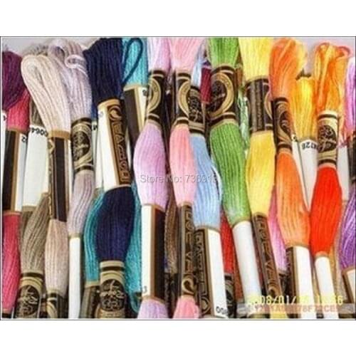 Total 447X4=1788 Pieces Cross Stitch Thread Yarn Floss