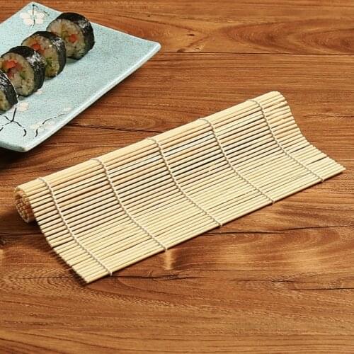 1Pcs Sushi Tool Bamboo Rolling Mat DIY Onigiri Hand Maker Sushi Japanese Cooking For Kitchen Dining Bar Gadgets Accessorie