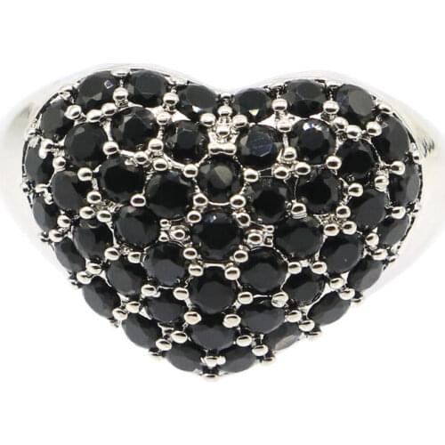 15x15mm Dazzing Fire Rainbow Mystic Pink Topaz White CZ For Women Engagement Daily Wear 925 Sterling Silver Rings