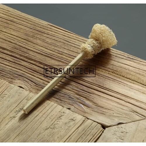 50pcs Creative Chinese Tea Brush Loofah Sponge Cup Teapot Cleaning Brush Tea Accessories