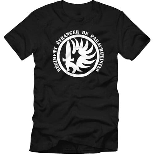 French Foreign Legion Men T-Shirt Short Casual 100% COTTON O-Neck Men Clothing