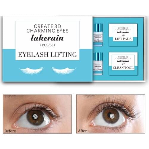 Eyelash Lifting Kit Curly Eyelash Styling Agent Set Full Beauty Salon Professional Make Up Eyelash Growth Tool Make Big Eye