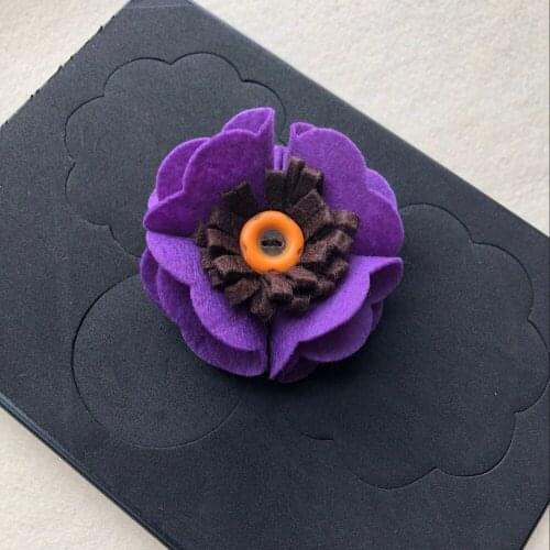 Multi petal shapes scrapbooking die, SMR-FL0072