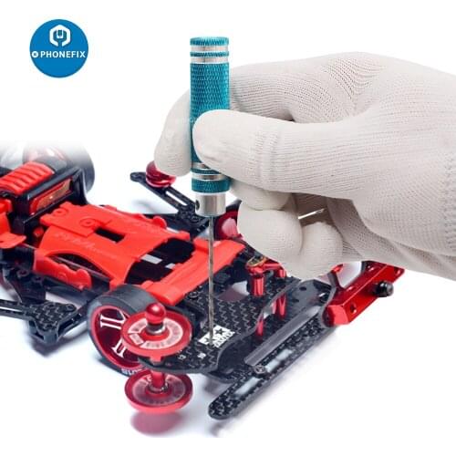 Precision Hand Drill Rotary Tool Aluminum Hand Drill Bit Set for Jewelry Craft DIY Tamiya RC Car Models Toys Repair Tools