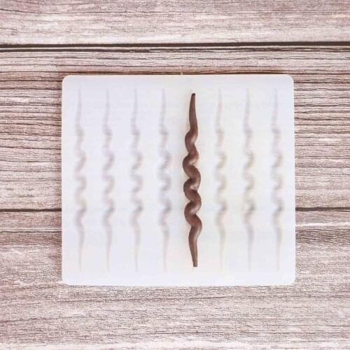 Wave strip Shape Chocolate Transfer Sheet Mould Cake Decorating Tools Silicone Mold Baking Stencil Chablon