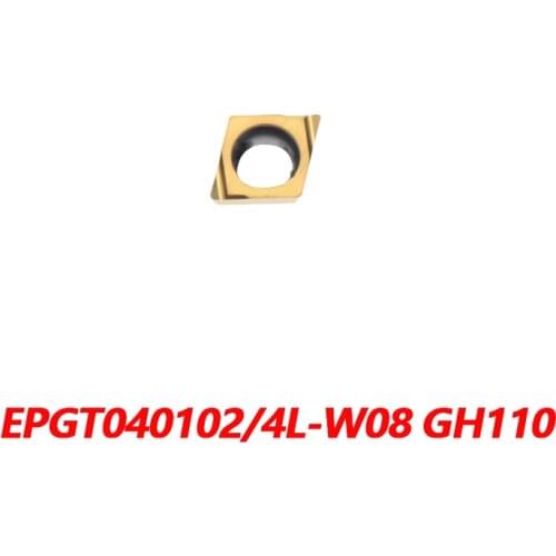 100% Original EPGT EPGT040102L-W08 GH110 EPGT040104L Carbide Insert Blades Best Quality And Best Efficiency Imported From Japan