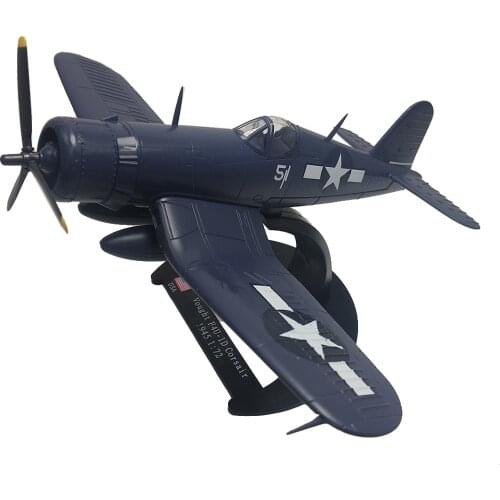 14619 Diecast Plane 1/72 Scale Vought F-4U-01D Corsai Military - Aircraft Model Hot Sell Airplane Toy for Gift Collecttion