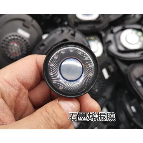 40mm headphone unit graphene fever HIFI 40mm driver 2pcs