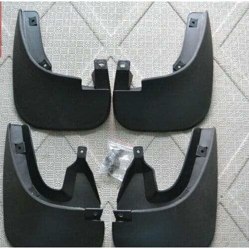For Hyundai Tucson 2005 to 2014 Car Accessories High quality soft plastic front and rear wheel splash guards 4pcs/set