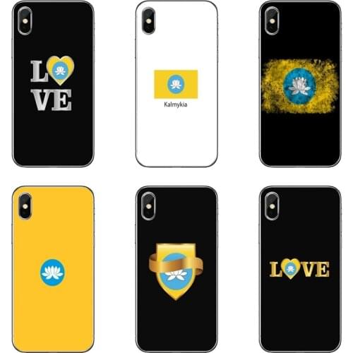 Kalmykia Flag pattern Accessories Phone Case For Huawei P40 P30 P20 Pro P10 P9 Lite Y5 Y6 Y7 Y9 P Smart Plus 2018 2019