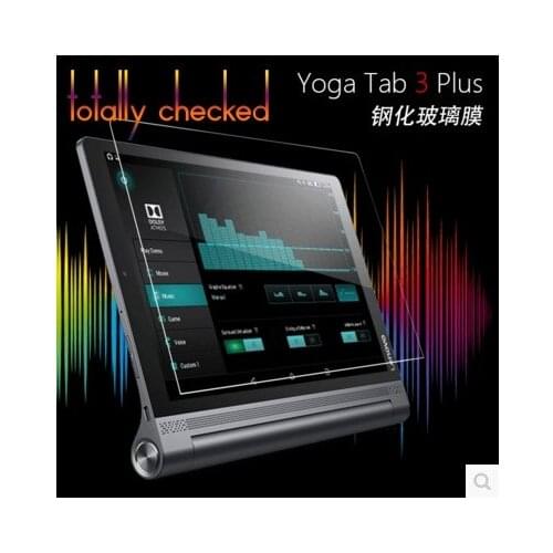 For Lenovo Yoga Tab3 Tab 3 Plus 10 YT-X703F 10.1" + Cleaning Kit + Dust Stickers 9H Tempered Glass Screen Protector Film