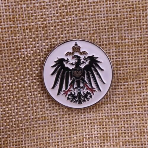 Wwii german ww2 Preussen Kingdom of Prussia eagle Enamel Pin Prussian Badge