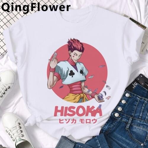 Hunter x Hunter Killua Zoldyck Anime Manga tshirt men white t shirt graphic tees couple vintage kawaii t shirt tumblr