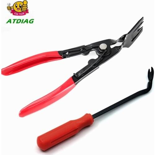 Car Headlight Repair Installation Tool Trim Clip Removal Pliers Van Door Panel Fascia Dash Upholstery Remover Tool