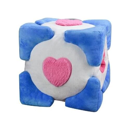 DOTA 2 IO ARCANA Benevolent Companion Portal 3 Cosplay Mascot Cube Toy 27CM Stuffed & Plush Doll