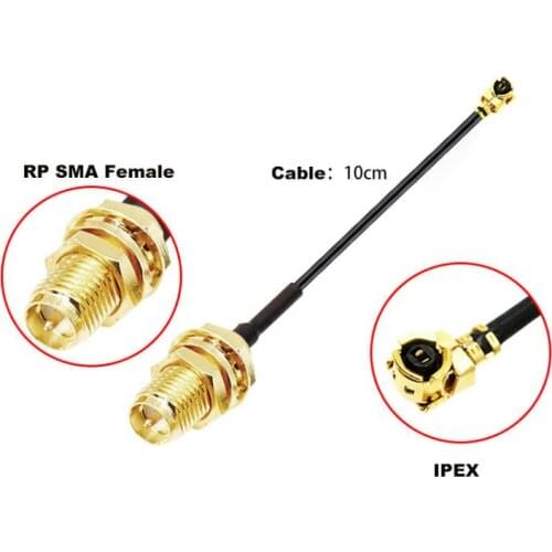2/10/50pcs 10CM U.FL to SMA Cable IPEX to SMA Pigtail Jumper Jack for mini pcie module for Quectel BG96 BG77 BG95-M3 BG95-M2 etc