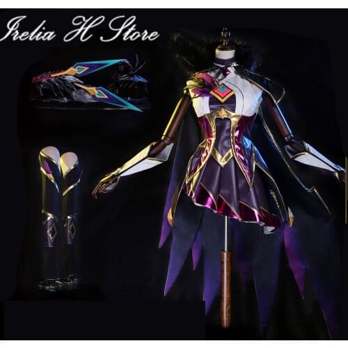 Custom made Xayah LOL Game Cosplay Star Guardian Xayah Cosplay costume dress female customized dress cloak feather weapons props
