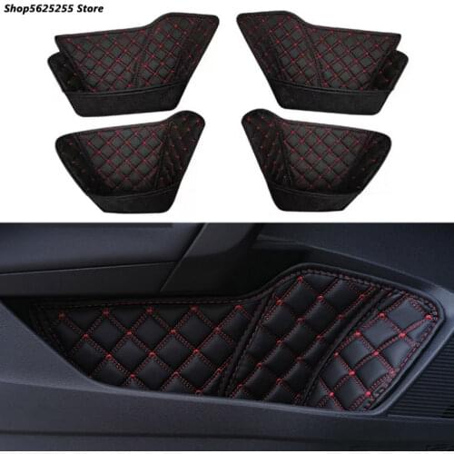 Car Front Rear Door Inner Armrest Handle Door Multifunctional Storage Box For Volkswagen VW Jetta MK7 2019 2020 2021 Accessories