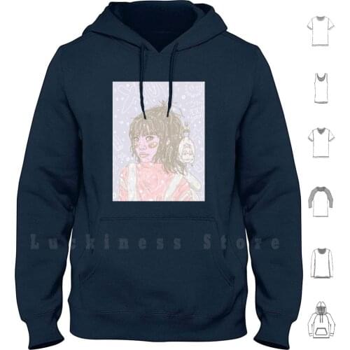 Chihiro / Sen hoodies long sleeve Studio Ghibli Spirited Away Ghibli Chihiro Sen Hayao Miyazaki Geek Fandom