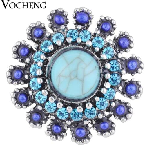 Vocheng Ginger Snap 18mm Blossom 2 Colors Bead Vn-1078